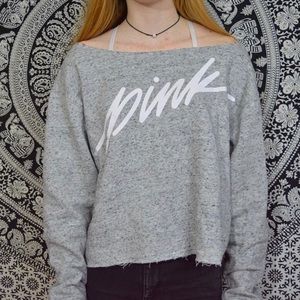Oversized Pink crewneck